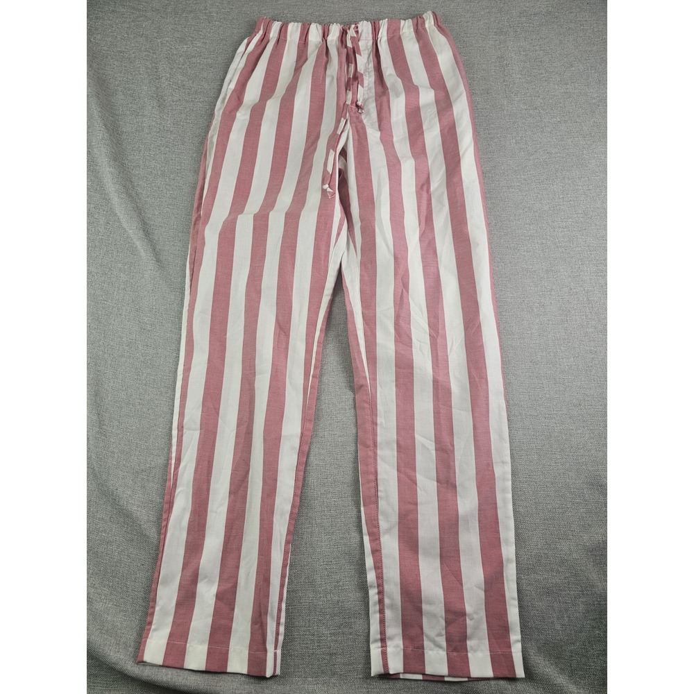 Nufferton uno pyjama Lounge Pants Womens Small Pink Striped Cotton Sweden